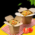 Europe market hot sale plastic soup bowl kraft paper noodle lunch pizza box best quality low price custom design logo size color